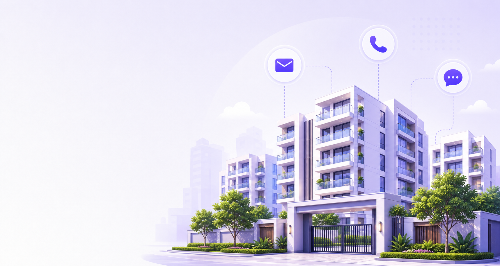 Society contact illustration